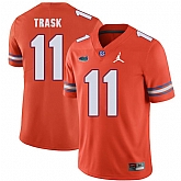 Florida Gators 11 Kyle Trask Orange College Football Jersey Dzhi,baseball caps,new era cap wholesale,wholesale hats